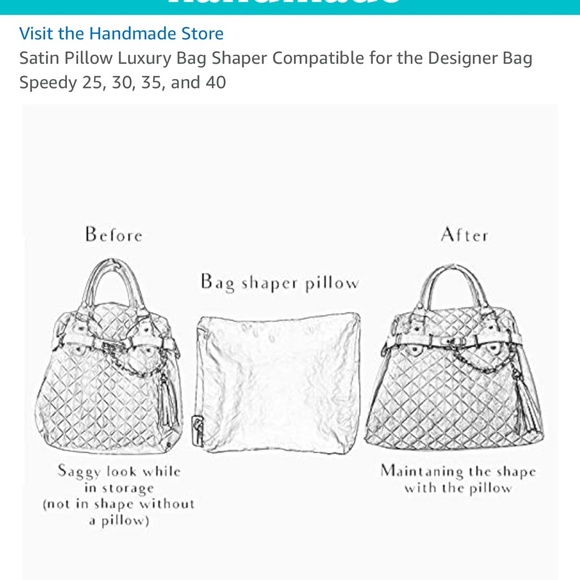 Luxury Bag Pillow Shaper - Picture 3 of 10